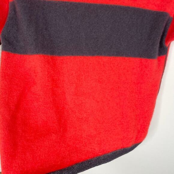 Duffy Coral & Grey 100% Cashmere Sweater XS - Picture 6 of 10
